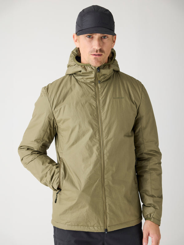 KnowledgeCotton Apparel - MEN Vent ripstop 140 jacket Jackets 1068 Burned Olive