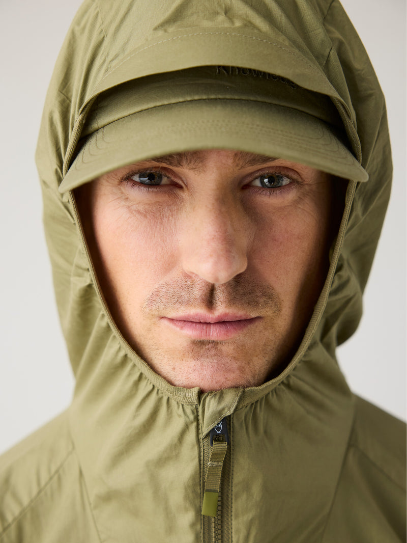 KnowledgeCotton Apparel - MEN Vent ripstop 90 jacket Jackets 1068 Burned Olive
