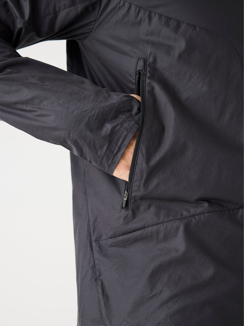 KnowledgeCotton Apparel - MEN Vent ripstop 90 jacket Jackets 1300 Black Jet