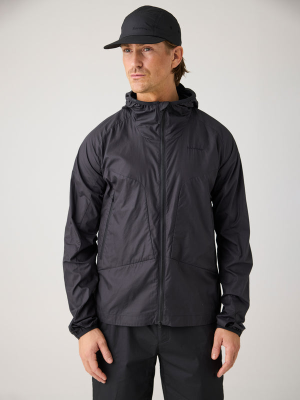 KnowledgeCotton Apparel - MEN Vent ripstop 90 jacket Jackets 1300 Black Jet