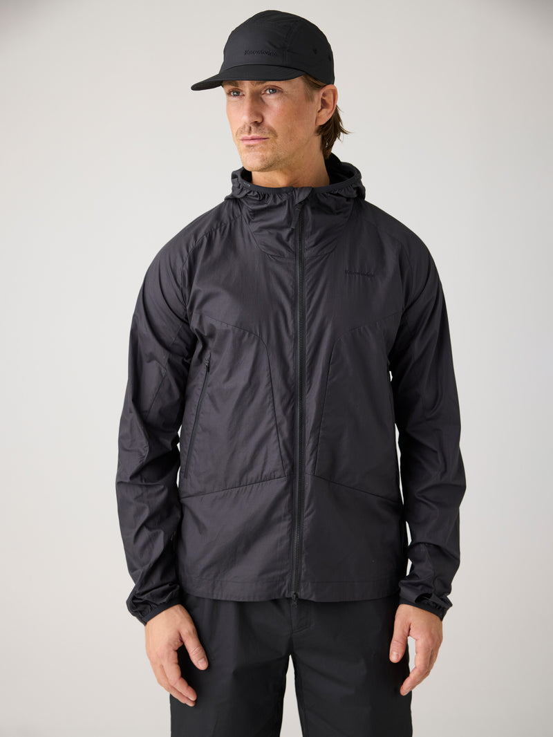 KnowledgeCotton Apparel - MEN Vent ripstop 90 jacket Jackets 1300 Black Jet
