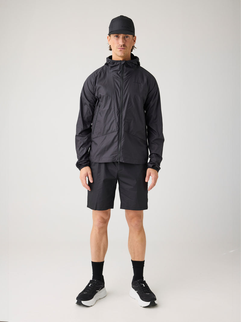 KnowledgeCotton Apparel - MEN Vent ripstop 90 shorts Shorts 1300 Black Jet