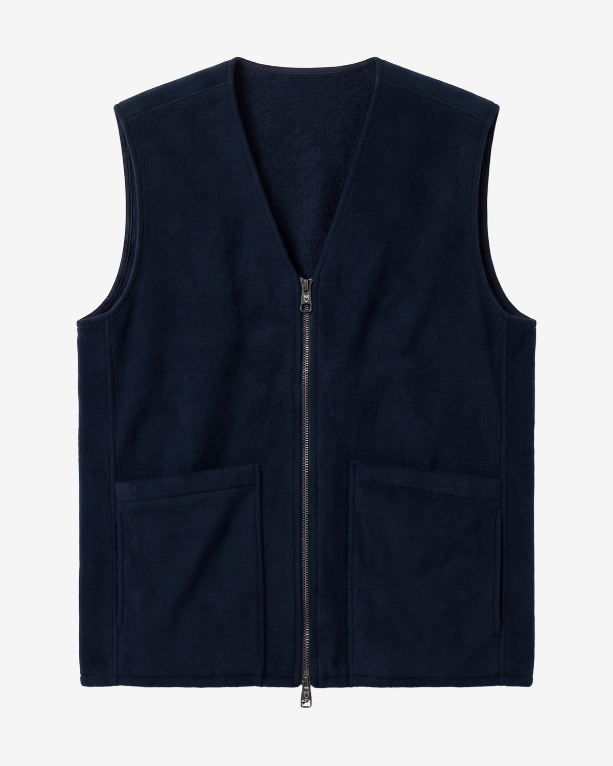 KnowledgeCotton Apparel - MEN Wool vest Vests 1412 Night Sky