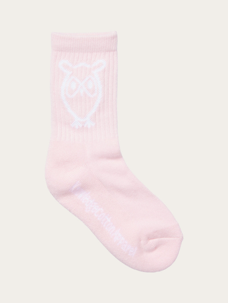 KnowledgeCotton Apparel - YOUNG 1-pack tennis sock Socks 1378 Parfait Pink
