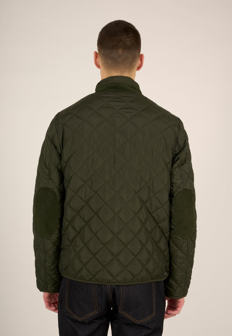 KnowledgeCotton Apparel - MEN FJORD quilted reversible jacket Jackets 1090 Forrest Night